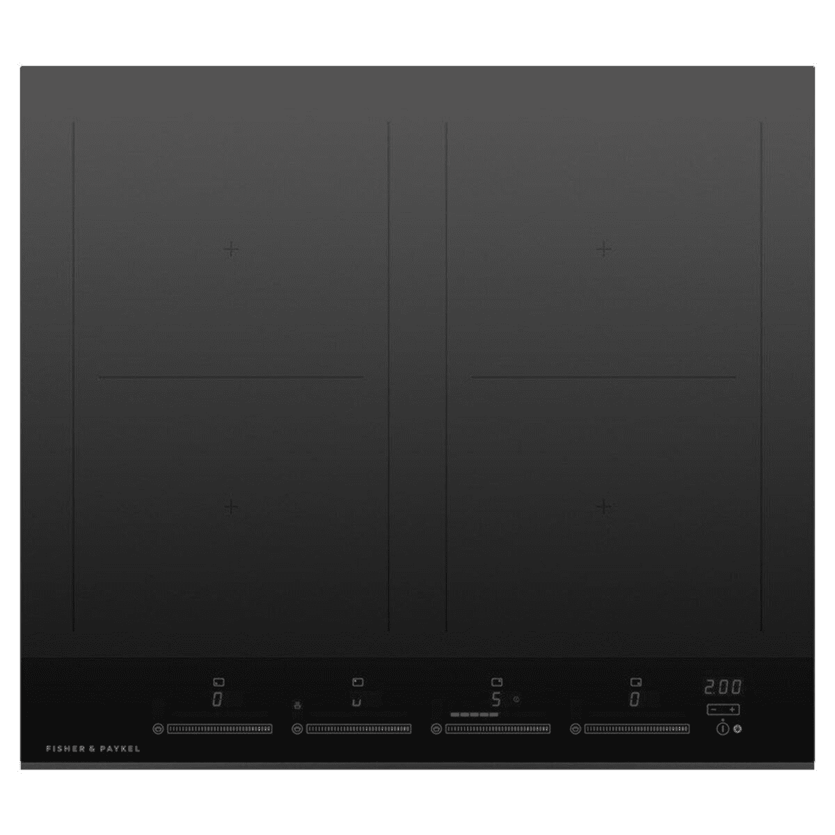 Fisher & Paykel Black Ci604dtb4 60Cm Induction Hob 60Cm To 89Cm