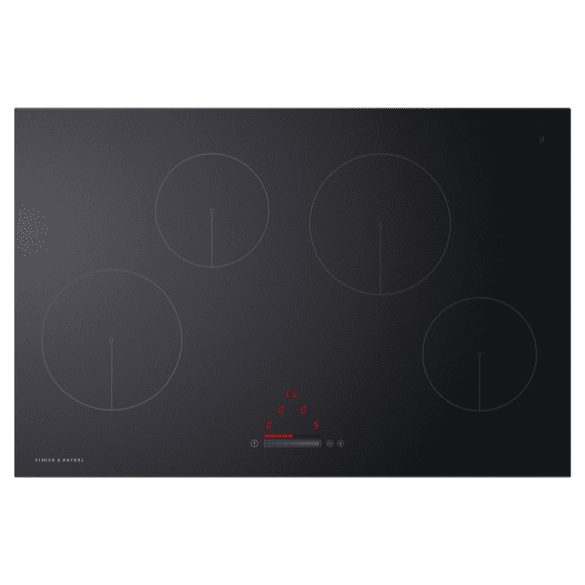 Fisher & Paykel Black Ci804ctb1 80Cm Induction Hob 60Cm To 89Cm