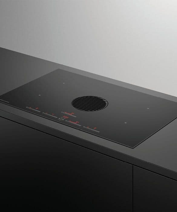 Fisher & Paykel Black Cid834dtb4 83Cm Do Vented Induction Hob 60Cm To 89Cm