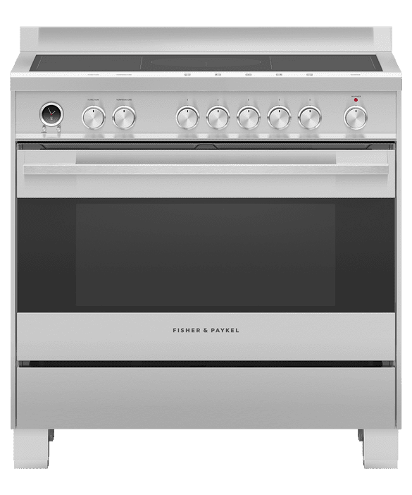 Fisher & Paykel Light Or90sdi6x1 90Cm Freestanding Range Cooker 90Cm To 119Cm