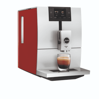 Jura ENA 8 Freestanding Coffee Machine in Sunset Red