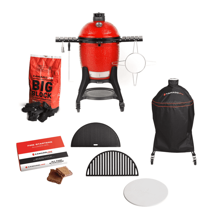 Kamado Joe KJ-DISCPACK-C3 Classic Joe Grill Series 3 with Discovery Pack