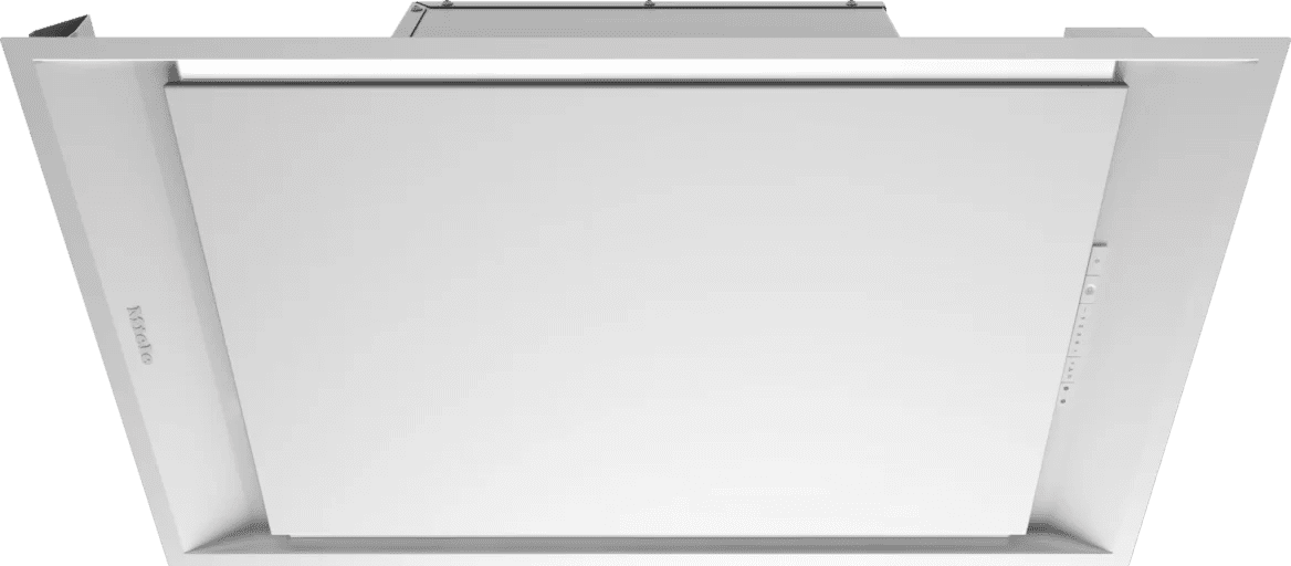 Miele White Dac4940 Stella Ambient 88Cm Built In Ceiling Extractor Hood 90Cm To 119Cm