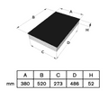 Novy 3784 38cm Domino Induction Hob