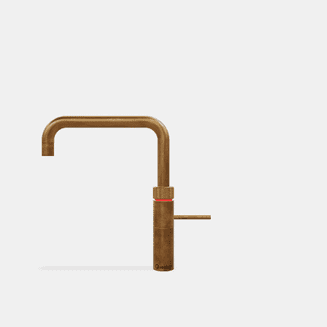 Quooker FNSPTB Fusion Square in Patinated Brass