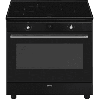 Smeg CX91IMBL Concert Classic 90cm Range Cooker with Induction Top