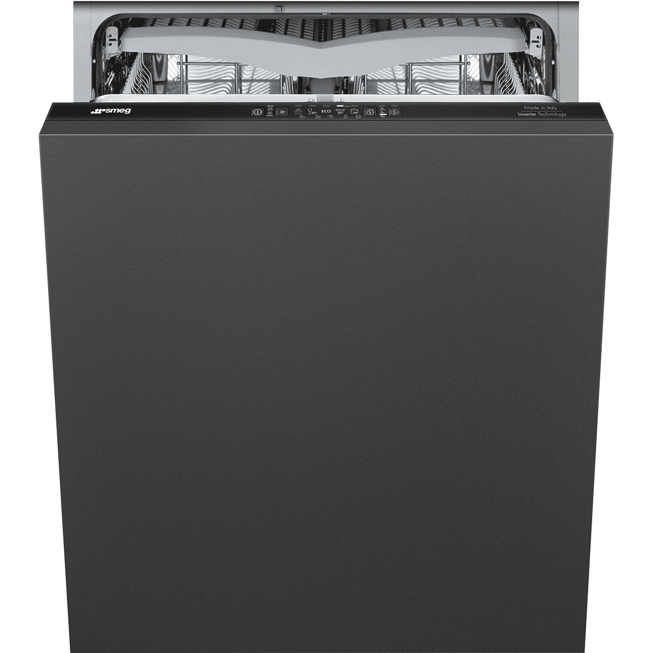 Smeg Black/Blue Di331c 60Cm Integrated Dishwasher 60Cm To 89Cm