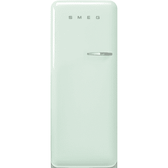 Smeg FAB28LPG5 50's Style Freestanding Fridge Left Hinge Pastel Green