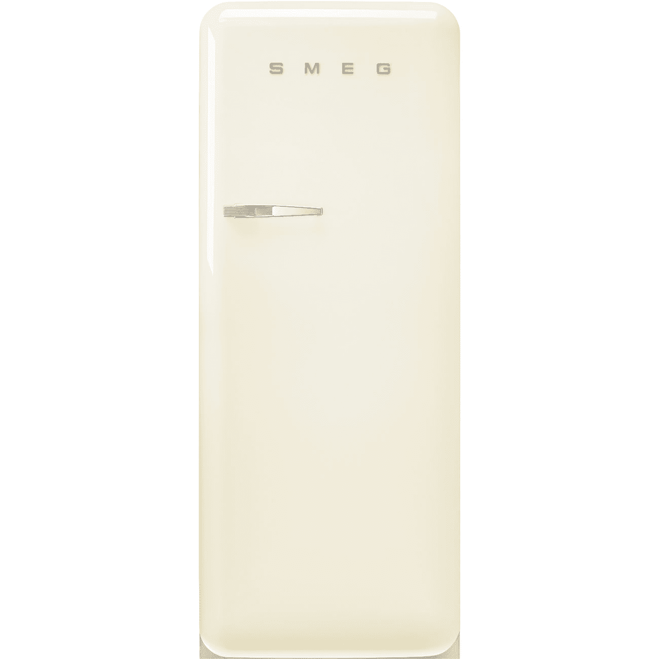 Smeg Cream Fab28rcr5uk 50'S Style Freestanding Fridge Right Hinge 120Cm To 159Cm