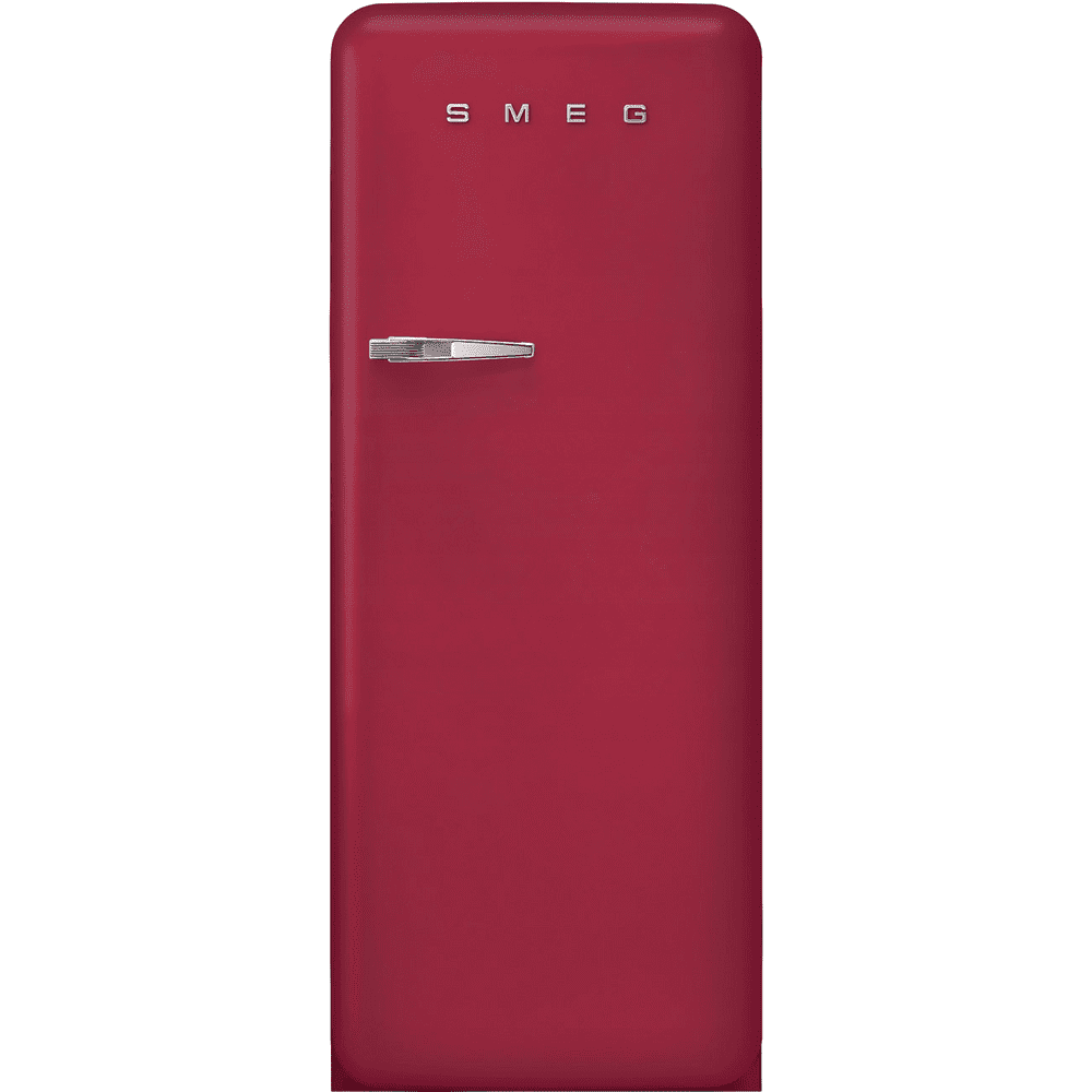 Ruby Fridge Smeg FAB28RDRB5 50 s Style Freestanding Fridge Ruby Red