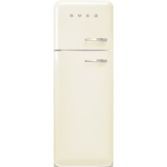 Smeg FAB30LCR5UK 50's Style Freestanding Left Hinge Fridge Freezer Cream