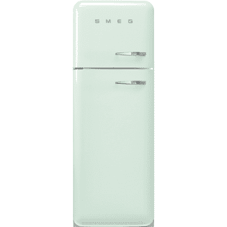Smeg FAB30LPG5UK 50's Style Freestanding Left Hinge Fridge Freezer Pastel Green
