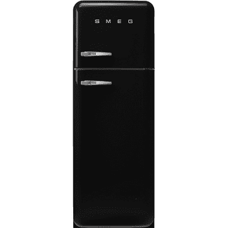 Smeg FAB30RBL5UK 50's Style Freestanding Right Hinge Fridge Freezer Black