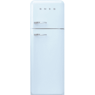 Smeg FAB30RPB5UK 50's Style Freestanding Right Hinge Fridge Freezer Pastel Blue