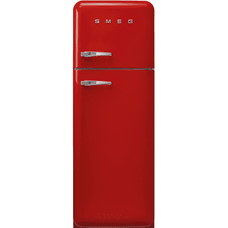 Smeg FAB30RRD5UK 50's Style Freestanding Right Hinge Fridge Freezer Red