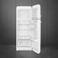 Smeg FAB30RWH5UK 50's Style Freestanding Right Hinge Fridge Freezer White