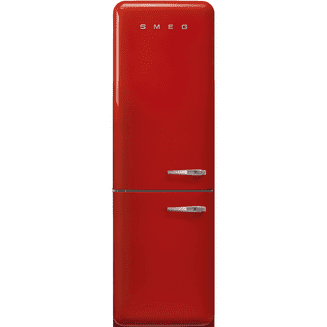 Smeg FAB32LRD5UK 50's Style 60/40 Freestanding Left Hinge Fridge Freezer Red