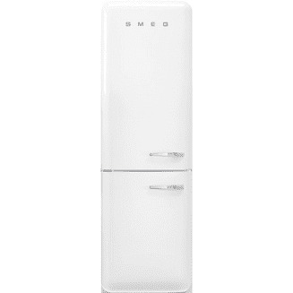 Smeg FAB32LWH5UK 50's Style 60/40 Freestanding Left Hinge Fridge Freezer White