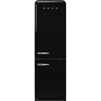 Smeg FAB32RBL5UK 50's Style 60/40 Freestanding Right Hinge Fridge Freezer Black