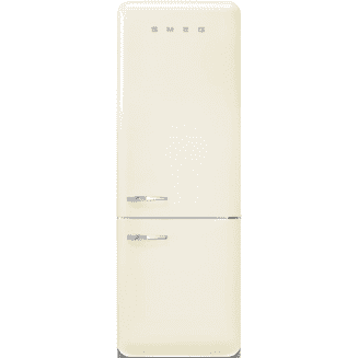Smeg FAB38RCR5 50's Style Double Door Freestanding Right Hinge Fridge Freezer Cream