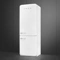 Smeg FAB38RWH5 50's Style Double Door Freestanding Right Hinge Fridge Freezer White