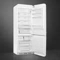 Smeg FAB38RWH5 50's Style Double Door Freestanding Right Hinge Fridge Freezer White