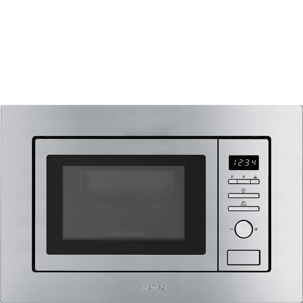 Smeg FMI020X Universal Built In Microwave with Grill