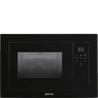Smeg FMI120B3 Built In Microwave with Grill