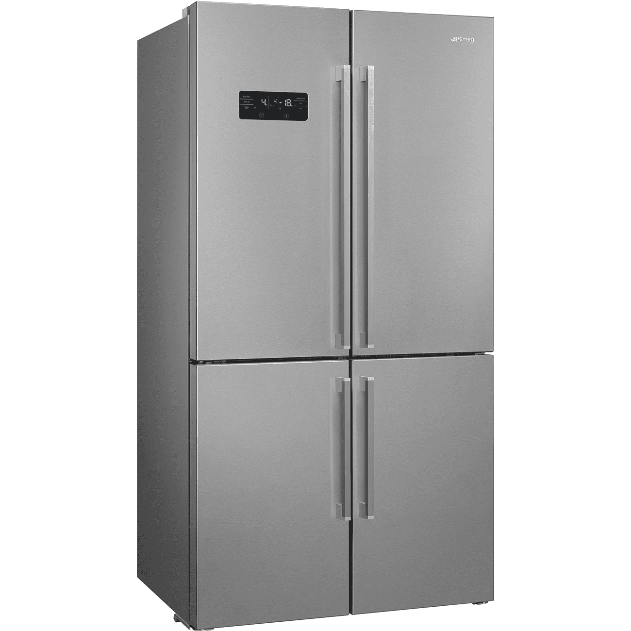 Smeg Blue/Light Fq60xde Universal Quad Door Fridge Freezer 160Cm To 189Cm