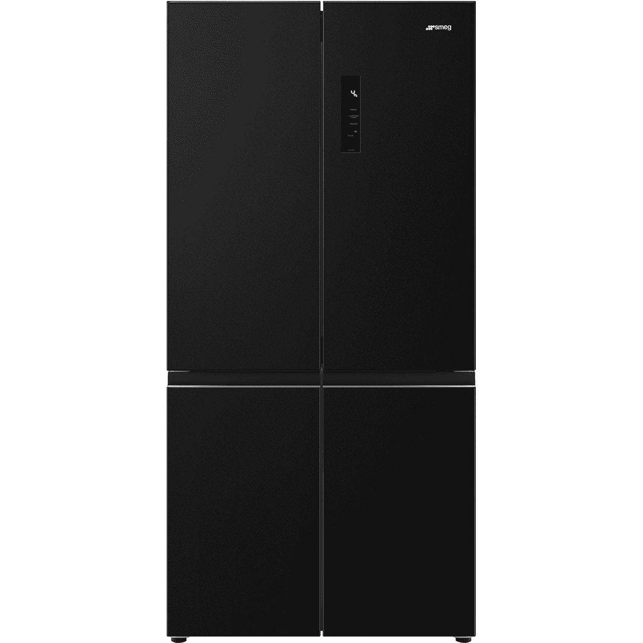 Smeg Dark/Black Fqi60kd Universal Quad Door Fridge Freezer 160Cm To 189Cm