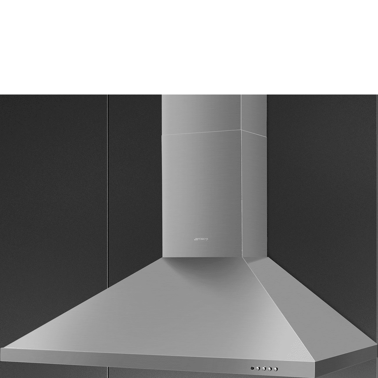 Smeg Kd91xe2 90Cm Chimney Cooker Hood 90Cm To 119Cm