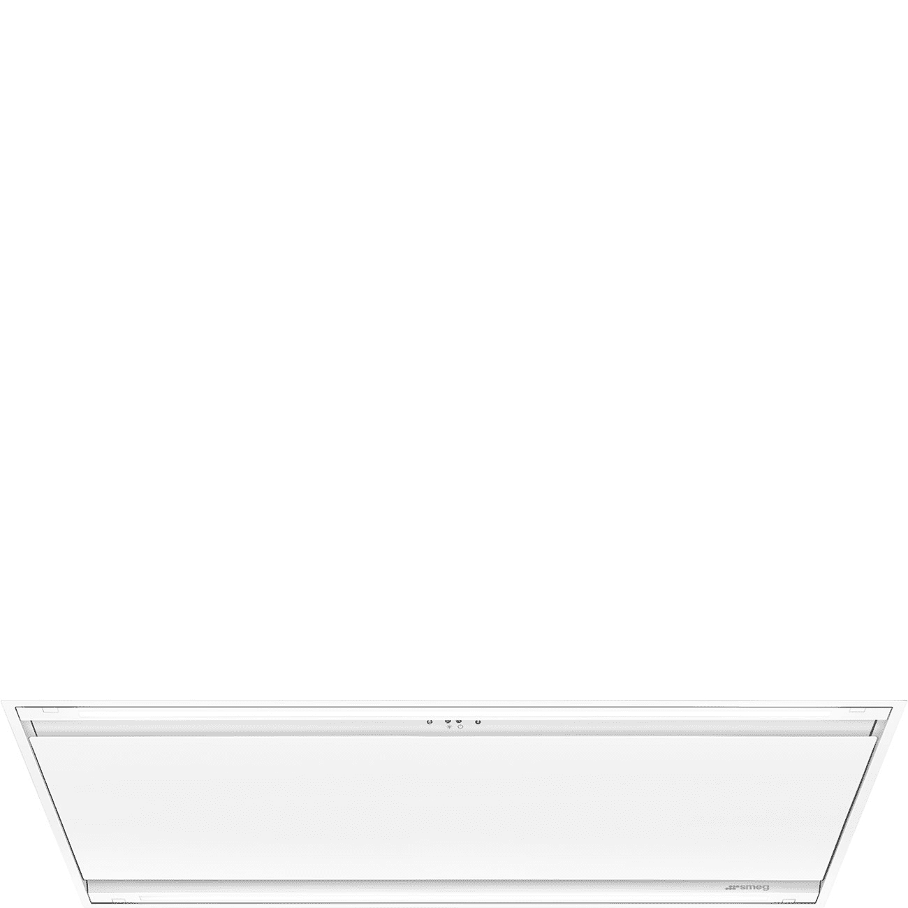 Smeg White Klt120lwhs - 120Cm Built In Ceiling Extractor Hood 120Cm To 159Cm