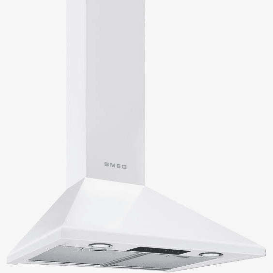 Smeg White Ksed65be 60Cm Chimney Hood 60Cm To 89Cm