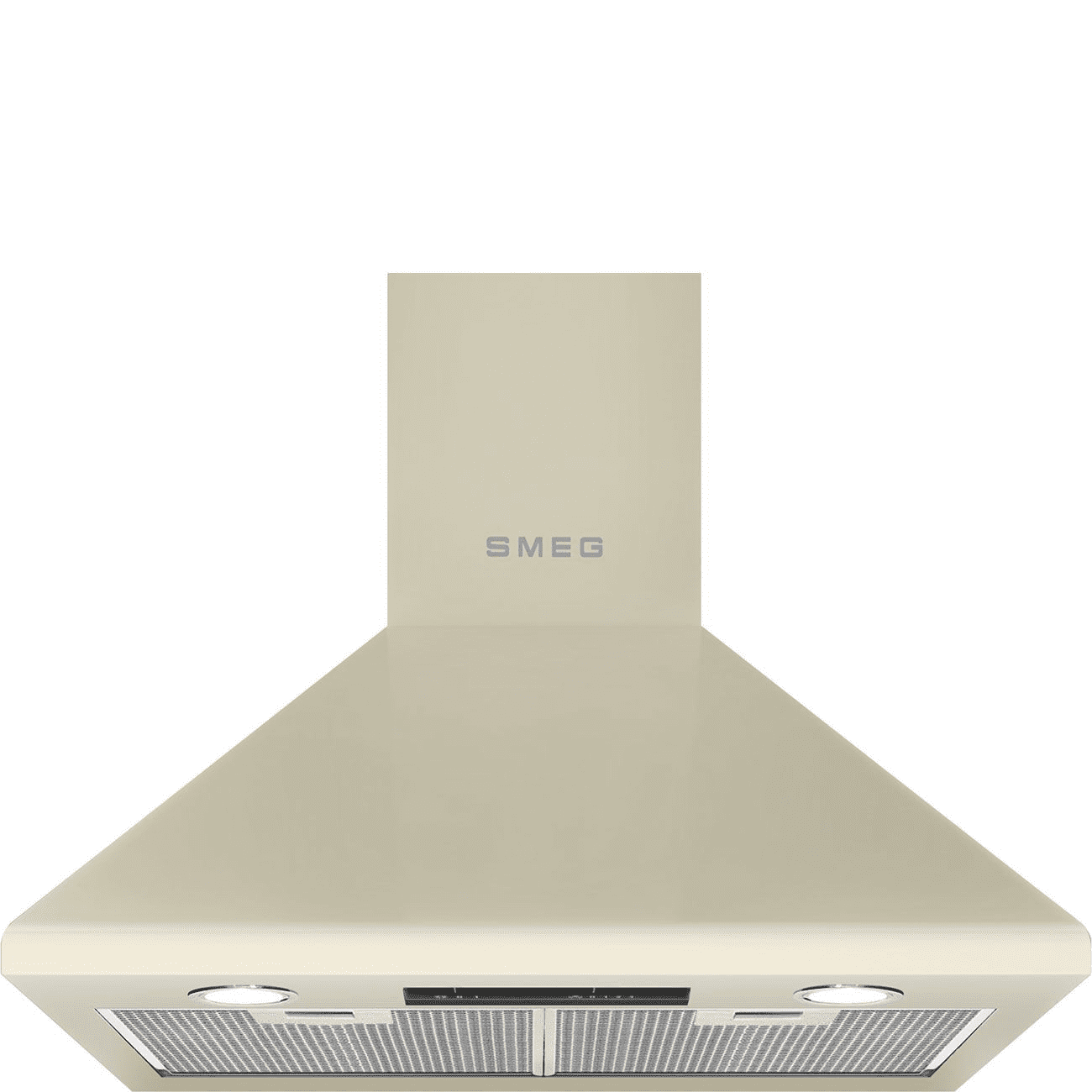 Smeg Cream Ksed65pe 60Cm Chimney Wall Hood 60Cm To 89Cm