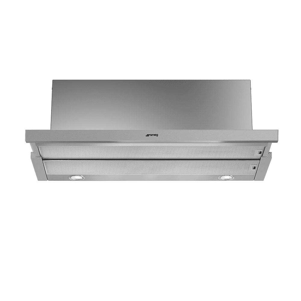 Smeg Silver Kset900xe 90Cm Built In Extractor Hood 90Cm To 119Cm