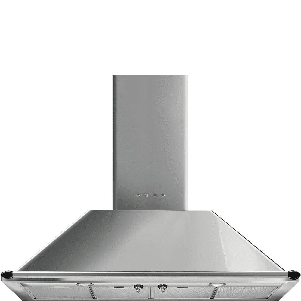 Smeg Ktr110xe 110Cm Chimney Wall Hood Stainless Steel 90Cm To 119Cm