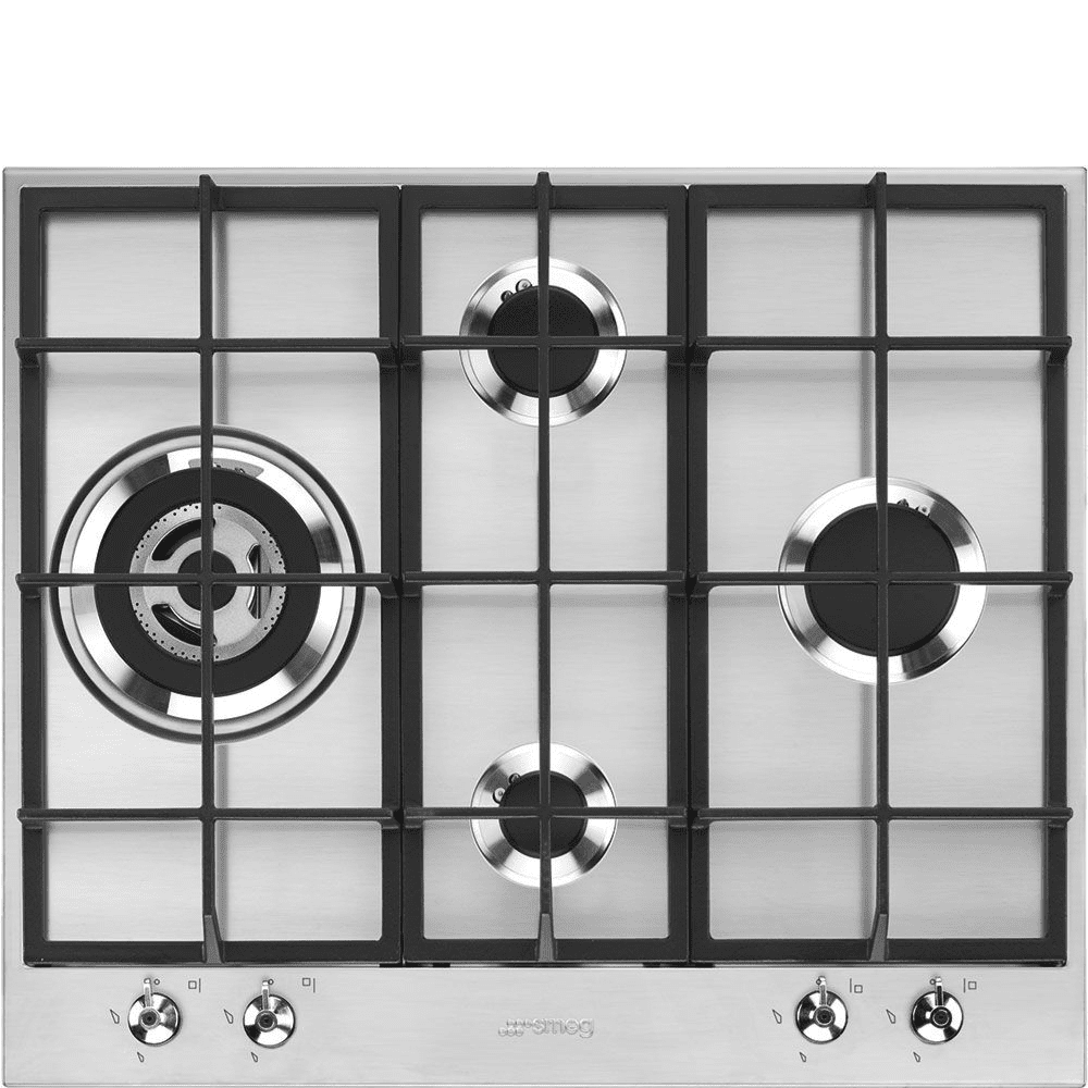 Smeg Px364l 4 Burner 60Cm Gas Hob 60Cm To 89Cm
