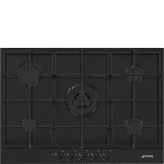 Smeg PX375MB 5 Burner 75cm Gas Hob