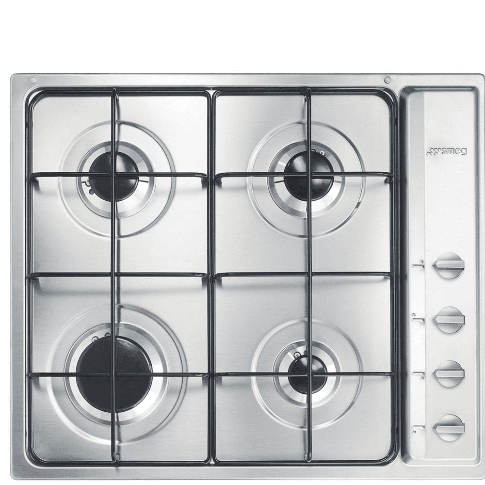 Smeg S64s 4 Burner 60Cm Gas Hob 60Cm To 89Cm