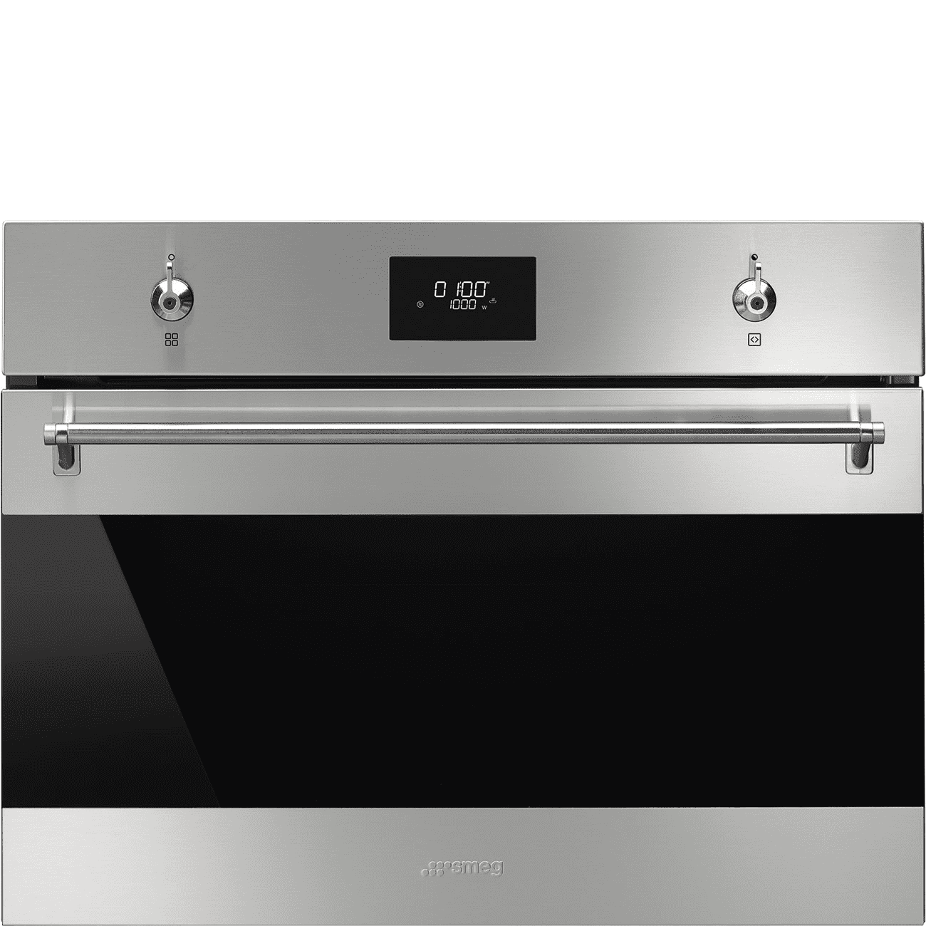 Smeg Black Sf4301mcx Built In Microwave Oven 40Cm To 59Cm