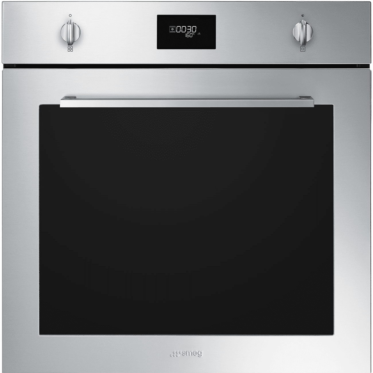 Smeg Black Sfp6401tvx1 Built In Single Oven 60Cm To 89Cm