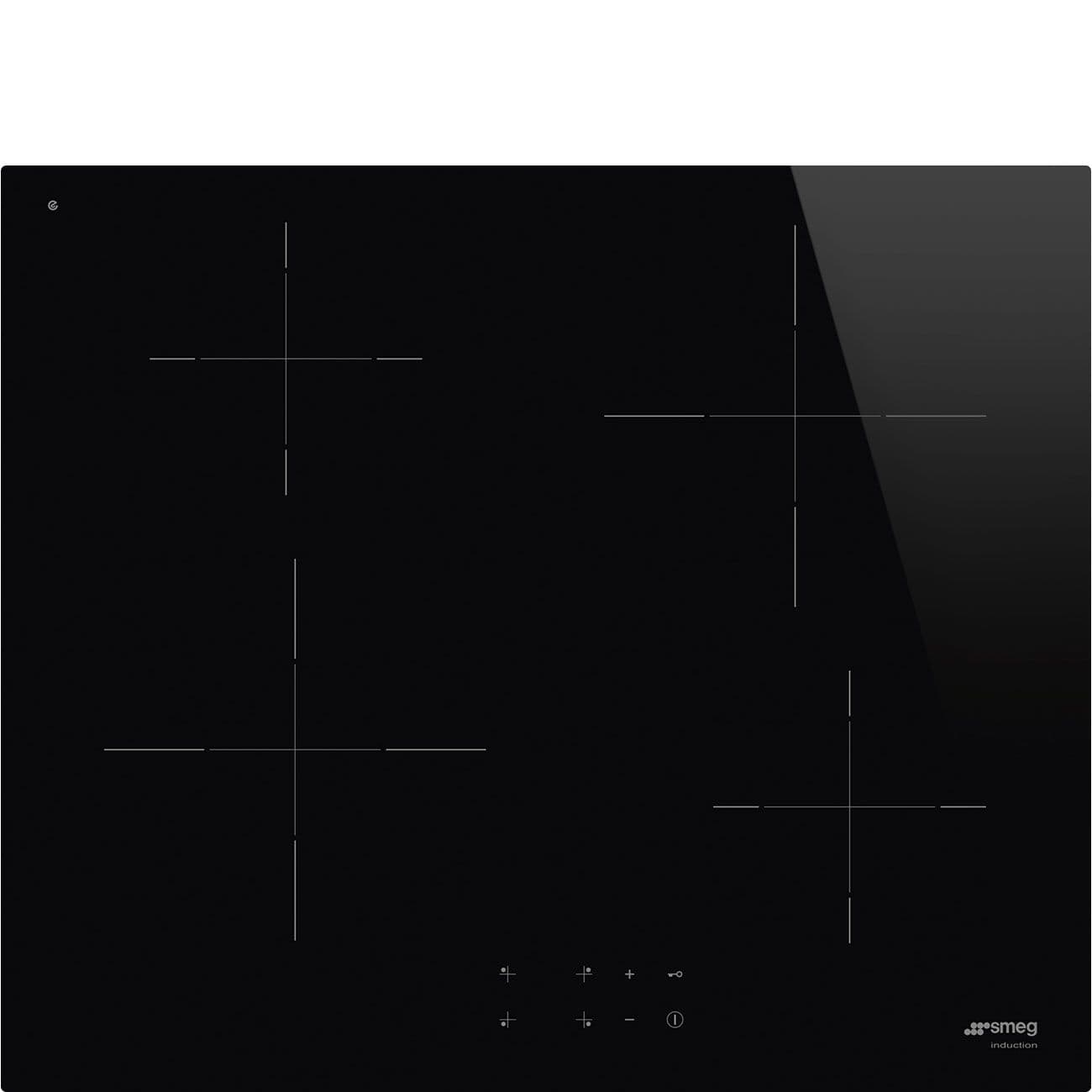 Smeg Red Si2641d 4 Zone 60Cm Induction Hob 60Cm To 89Cm