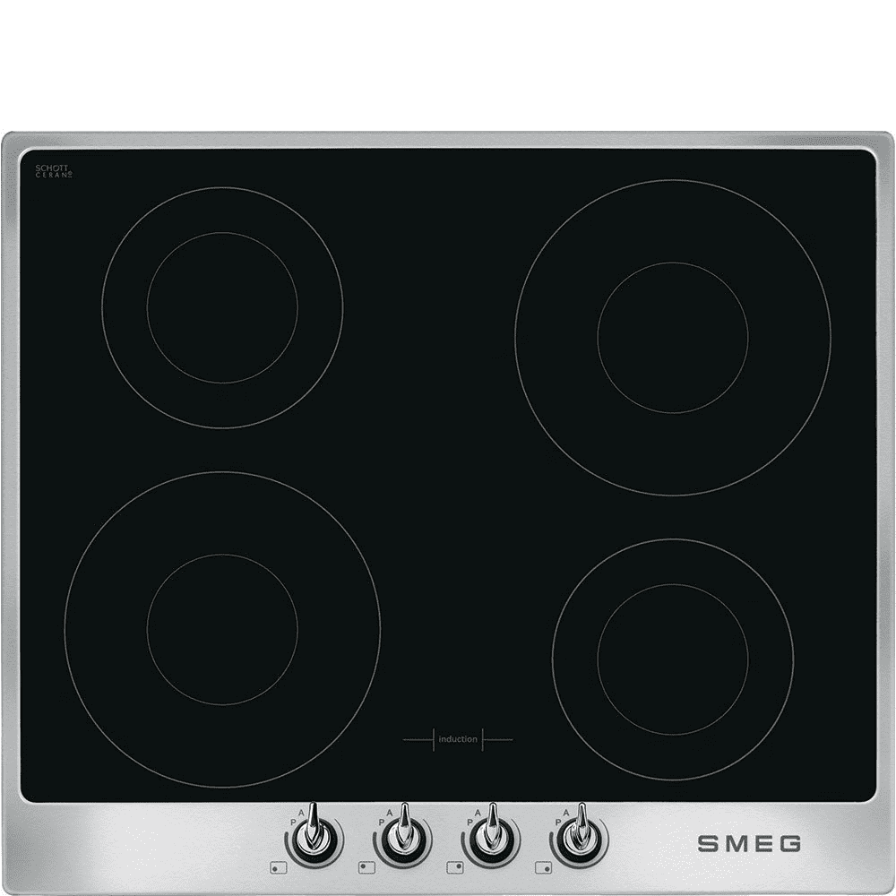 Smeg Si964xm 4 Zone 60Cm Induction Hob 60Cm To 89Cm
