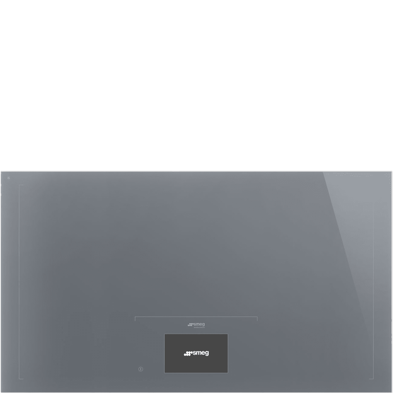 Smeg Silver Sia1963ds 6 Zone 90Cm Induction Hob 90Cm To 119Cm