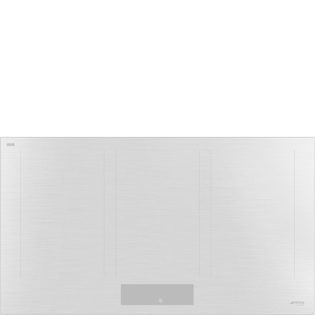 Smeg White Sim3964mwh 6 Zone 90Cm Induction Hob 90Cm To 119Cm
