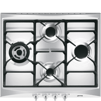 Smeg SR264XGH2 4 Burner 60cm Gas Hob