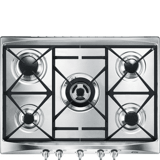 Smeg SR275XGH2 5 Burner 75cm Gas Hob