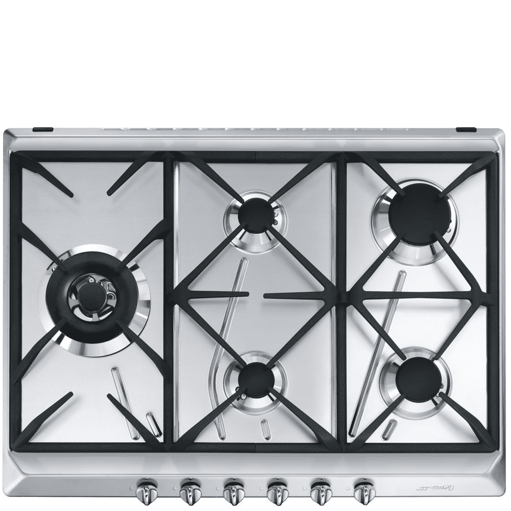 Smeg Srv575gh5 5 Burner 75Cm Gas Hob 60Cm To 89Cm