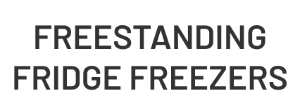 Freestanding Fridge Freezers from Miele, Caple,Smeg and many more