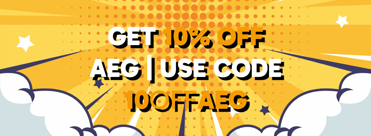 Get 10% OFF AEG - CODE 10OFFAEG